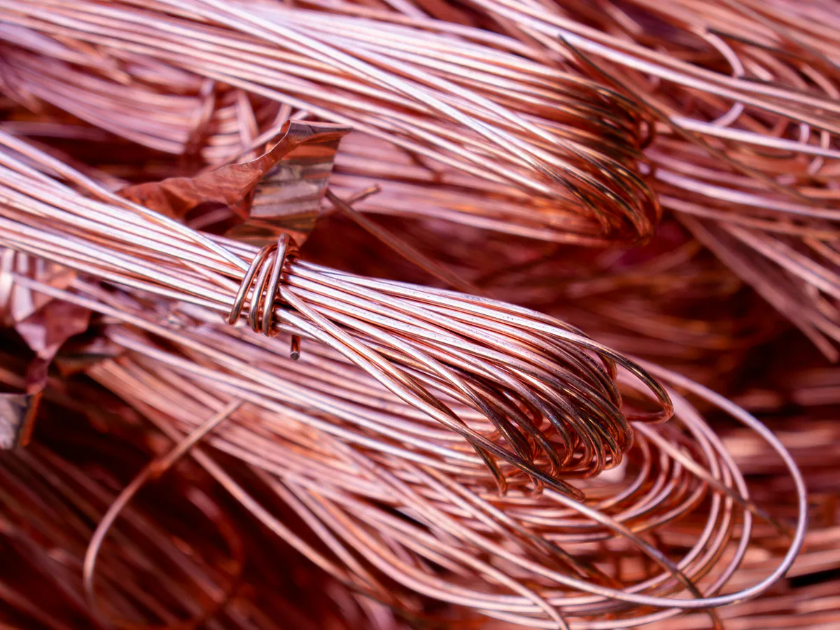 Conductor de cobre para distribución eléctrica y puesta a tierra