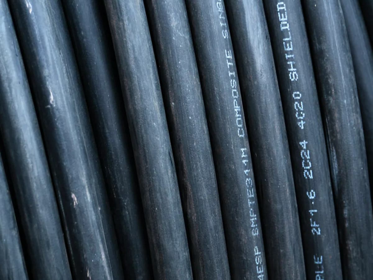 Cable unipolar N2XSY de media tensión con pantalla de cobre y cubierta de polietileno