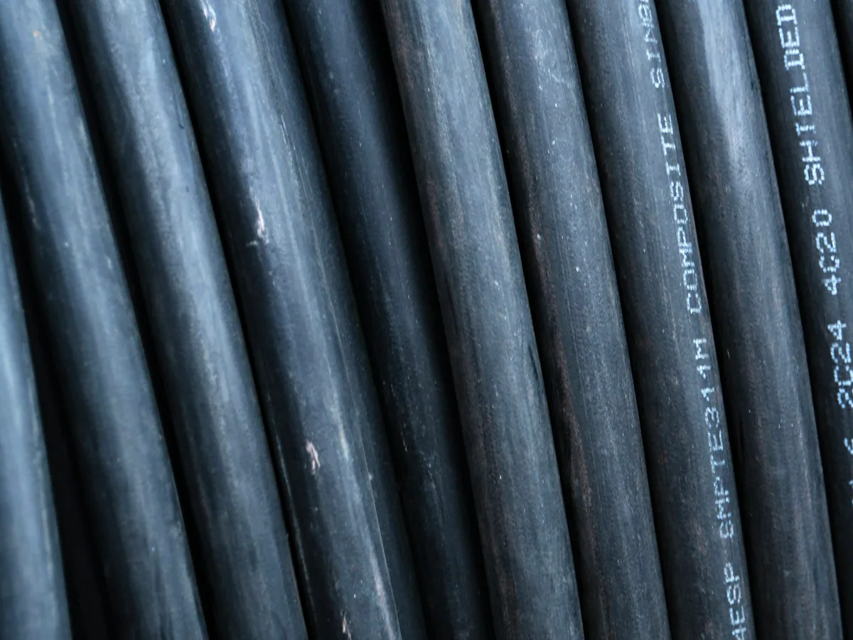 Cable unipolar N2XSY de media tensión con pantalla de cobre y cubierta de polietileno