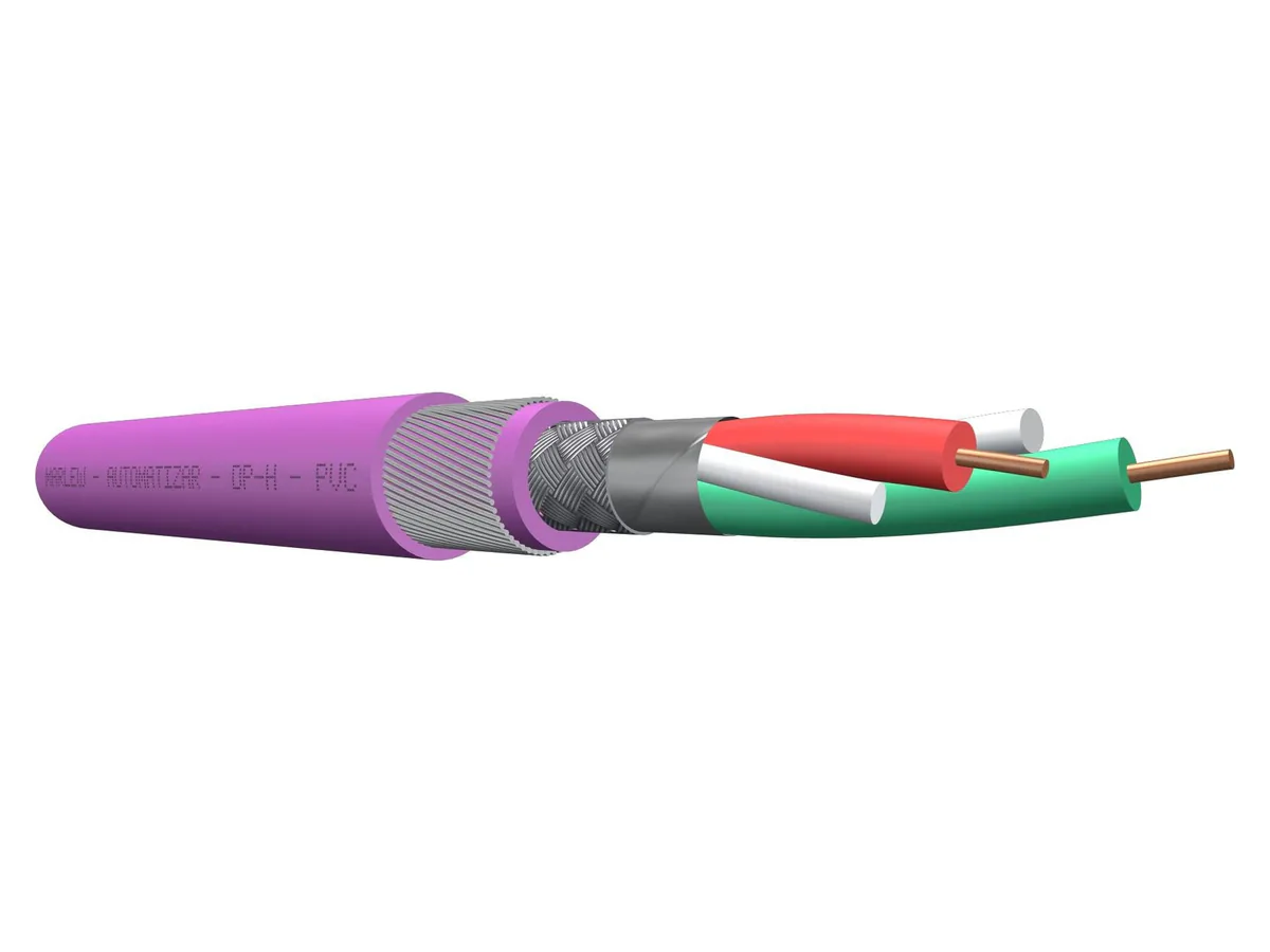 Cable Profibus Marlew H Clad con armadura de alambres de acero