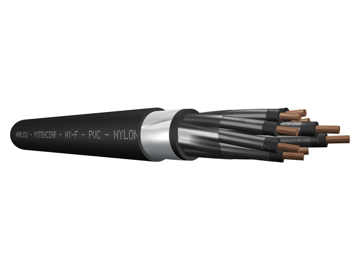 Cable de control de doble aislación armado Marlew MY-F Clad con fleje de acero