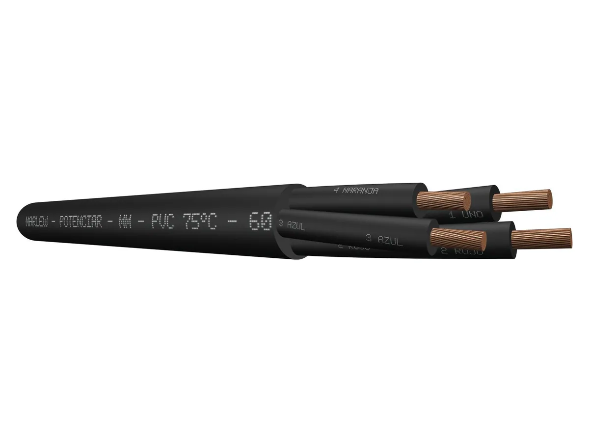 Cable de control de PVC Marlew MM con cubierta de PVC