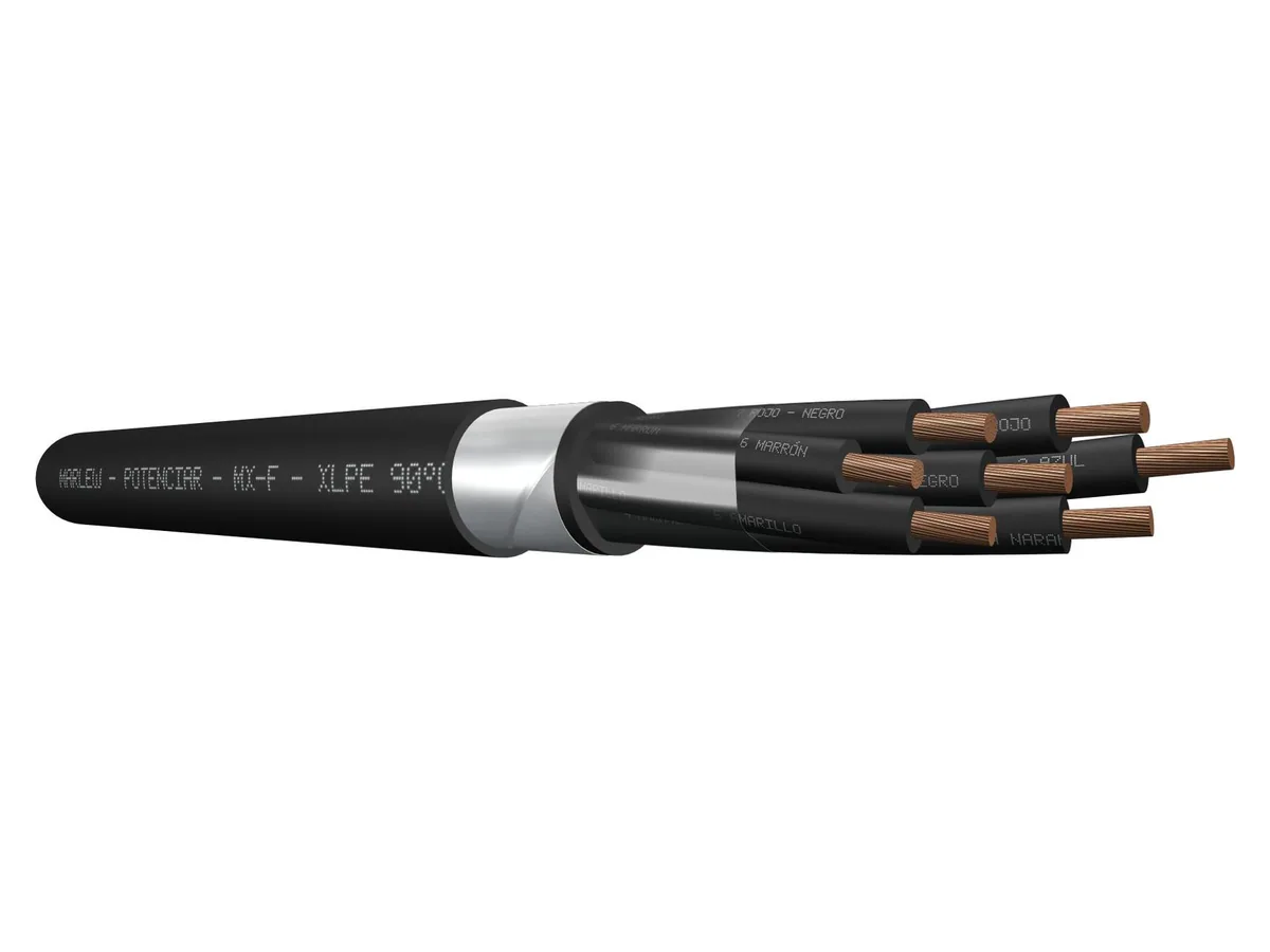 Cable de control con XLPE armado Marlew MX-F Clad con fleje de acero