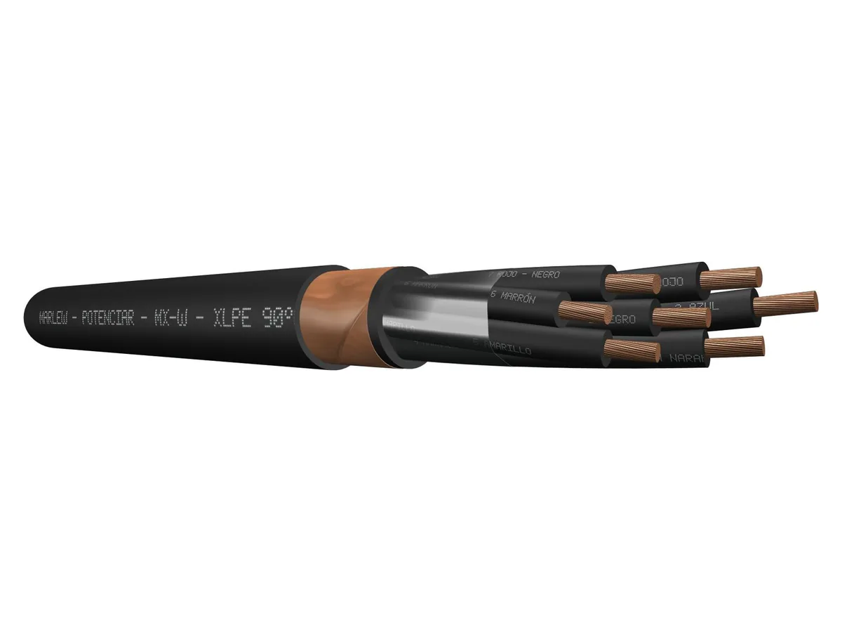 Cable de control con XLPE blindado Marlew MX-W Block con fleje de cobre