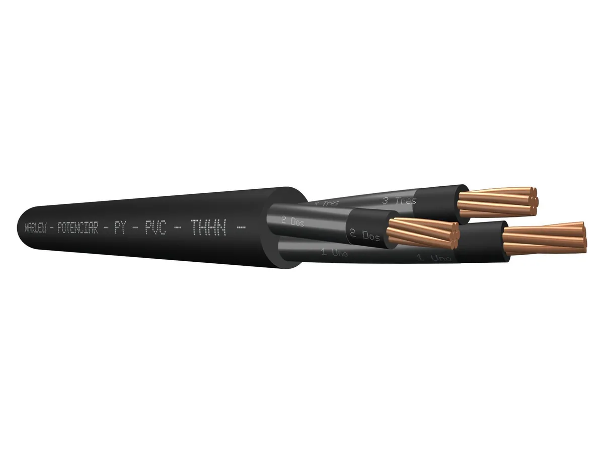 Cable de doble aislación Marlew PY con aislación de PVC y nylon