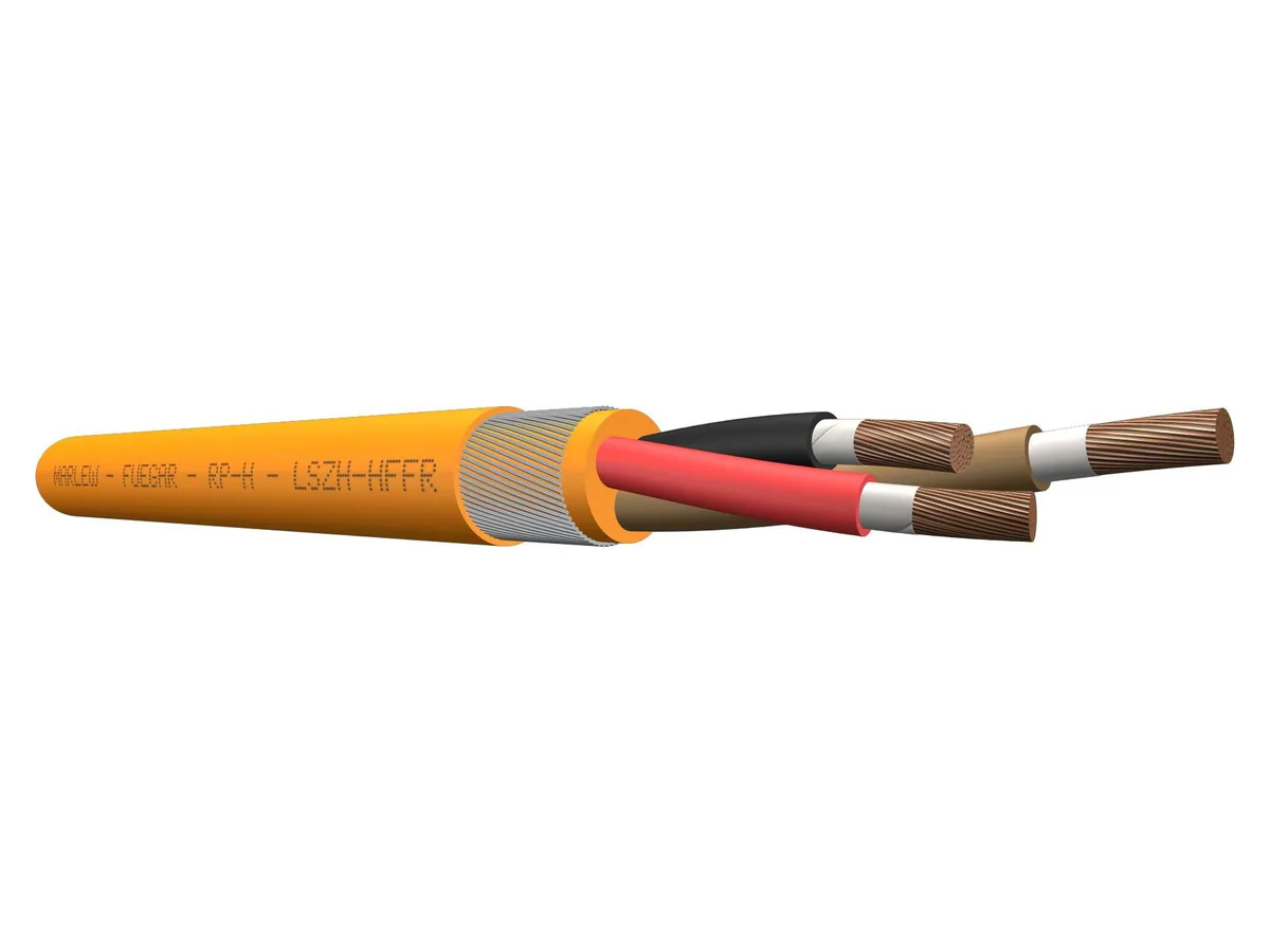 Cable resistente al fuego armado Marlew RP-H Clad con alambres de acero