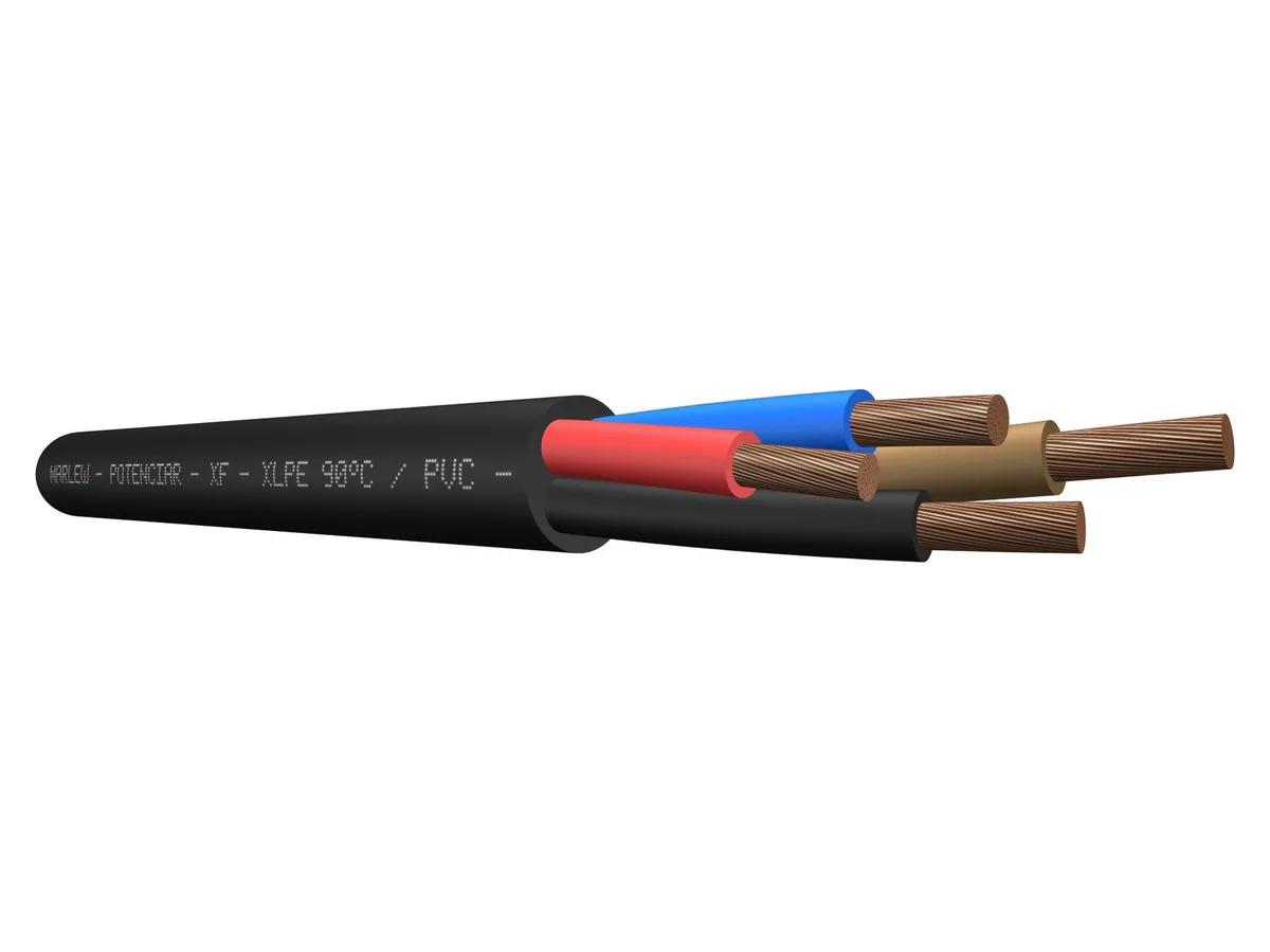 Cable de fuerza flexible Marlew XF con aislación XLPE
