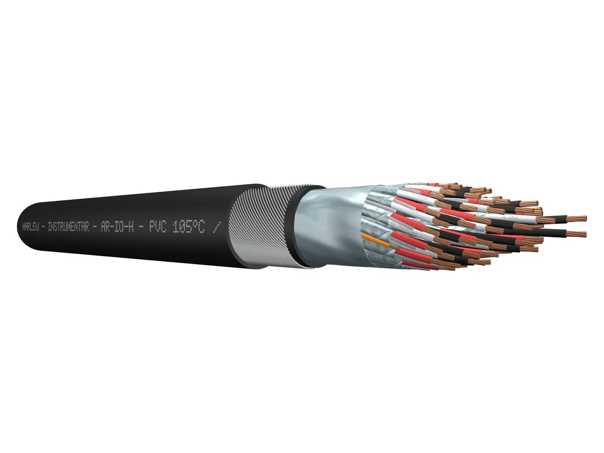 Cable de instrumentación Marlew AR-H Clad con armadura de alambres de acero