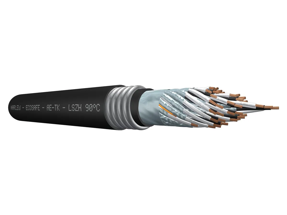 Cable de instrumentación Marlew AE-TK Clad con armadura interlock de aluminio