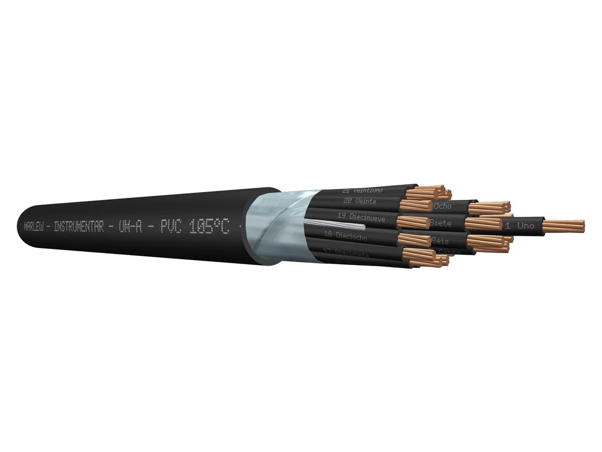 Cable de instrumentación multipolar Marlew UM A con pantalla general