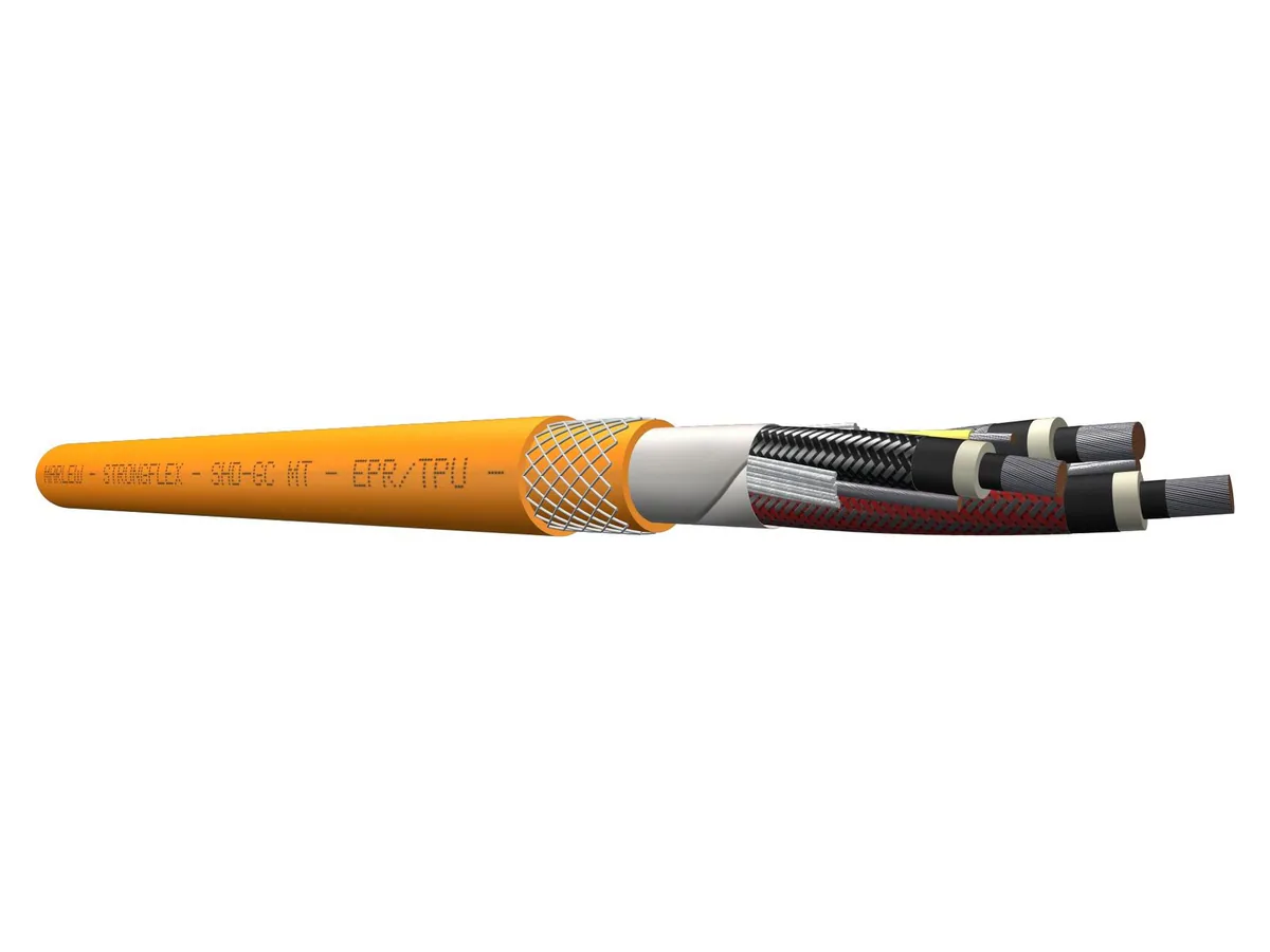 Cable minero flexible blindado Marlew SHD-GC MT con cubierta de poliuretano