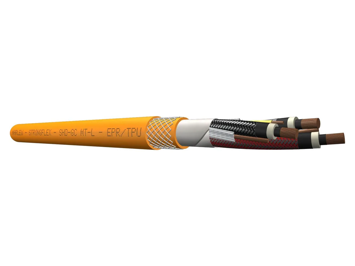 Cable minero flexible blindado Marlew SHD-GC MT-L con cubierta de poliuretano