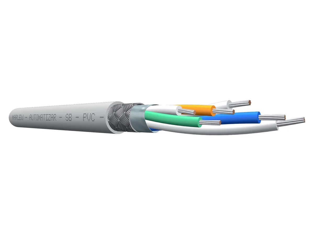 Cable RS 485 Marlew SB de 22 AWG con doble pantalla