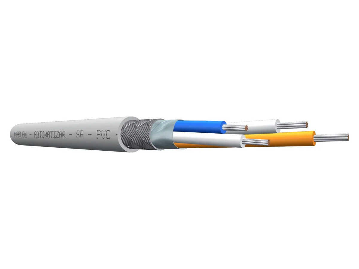 Cable RS 485 Marlew SB de 24 AWG con doble pantalla
