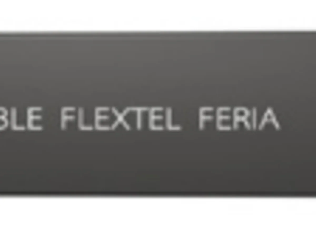 Rollo de cable Flextel Feria plano de cobre con aislación PVC para guirnaldas de feria