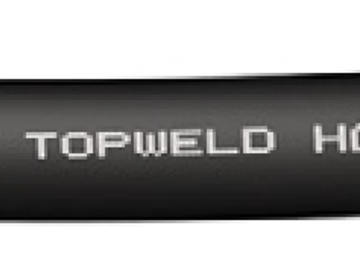 Cable Topweld H01N2-D extra flexible de cobre con revestimiento de goma negra para soldadura