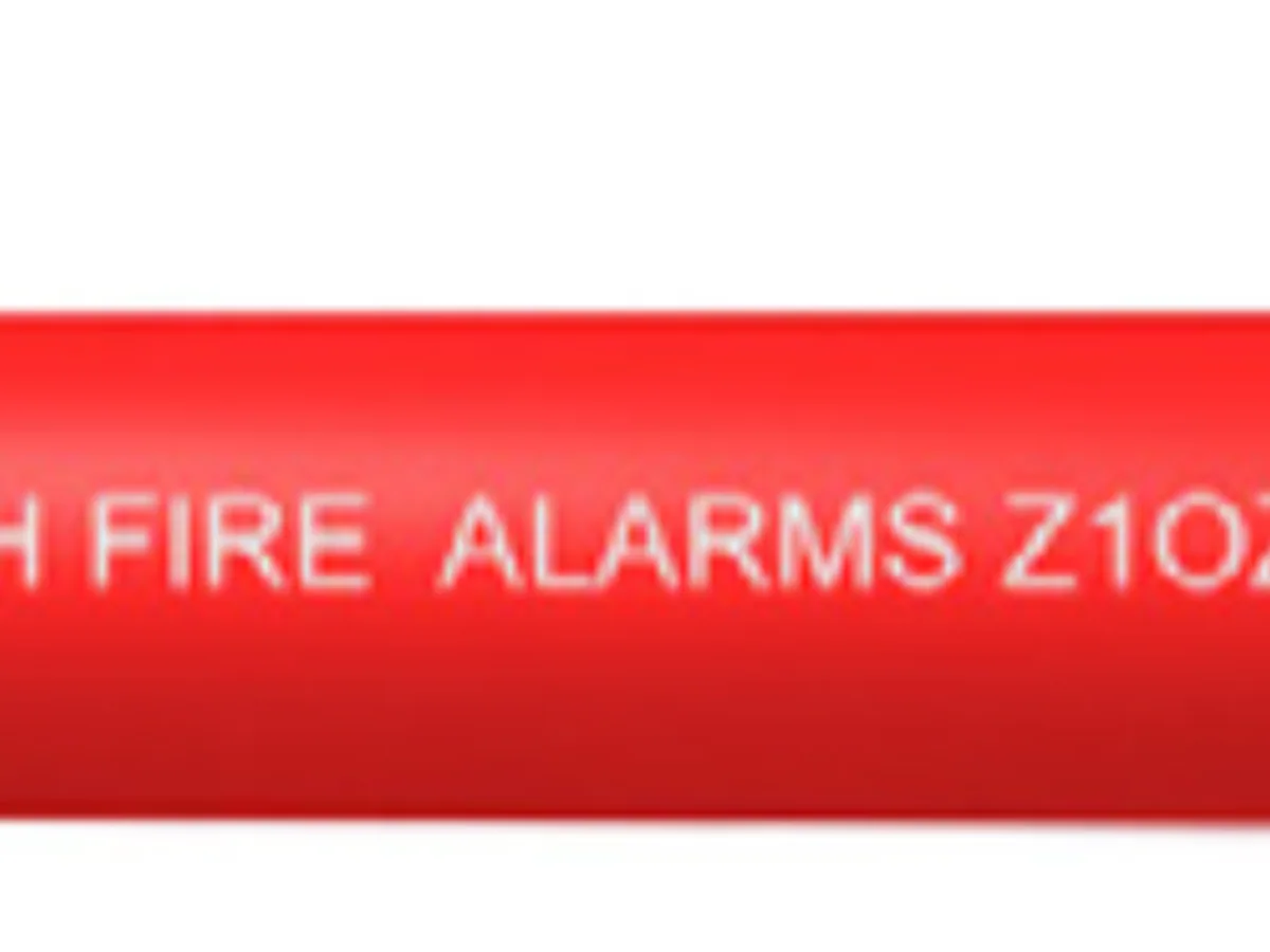 Rollo de cable Toxfree ZH Alarmas Z1OZ1-K AS+ resistente al fuego con aislamiento de mica color rojo