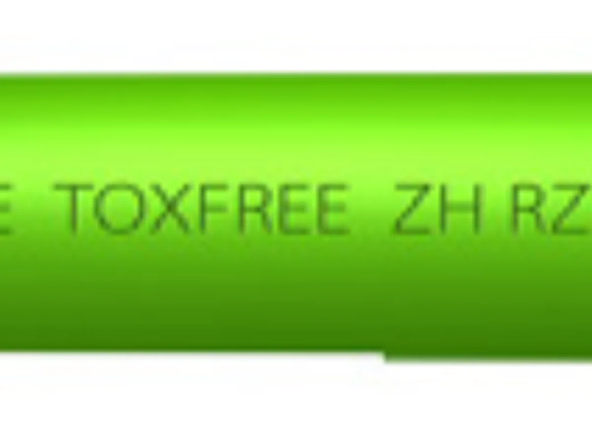 Rollo de cable Toxfree ZH RZ1-K D.I. verde con hilo de mando para derivaciones individuales