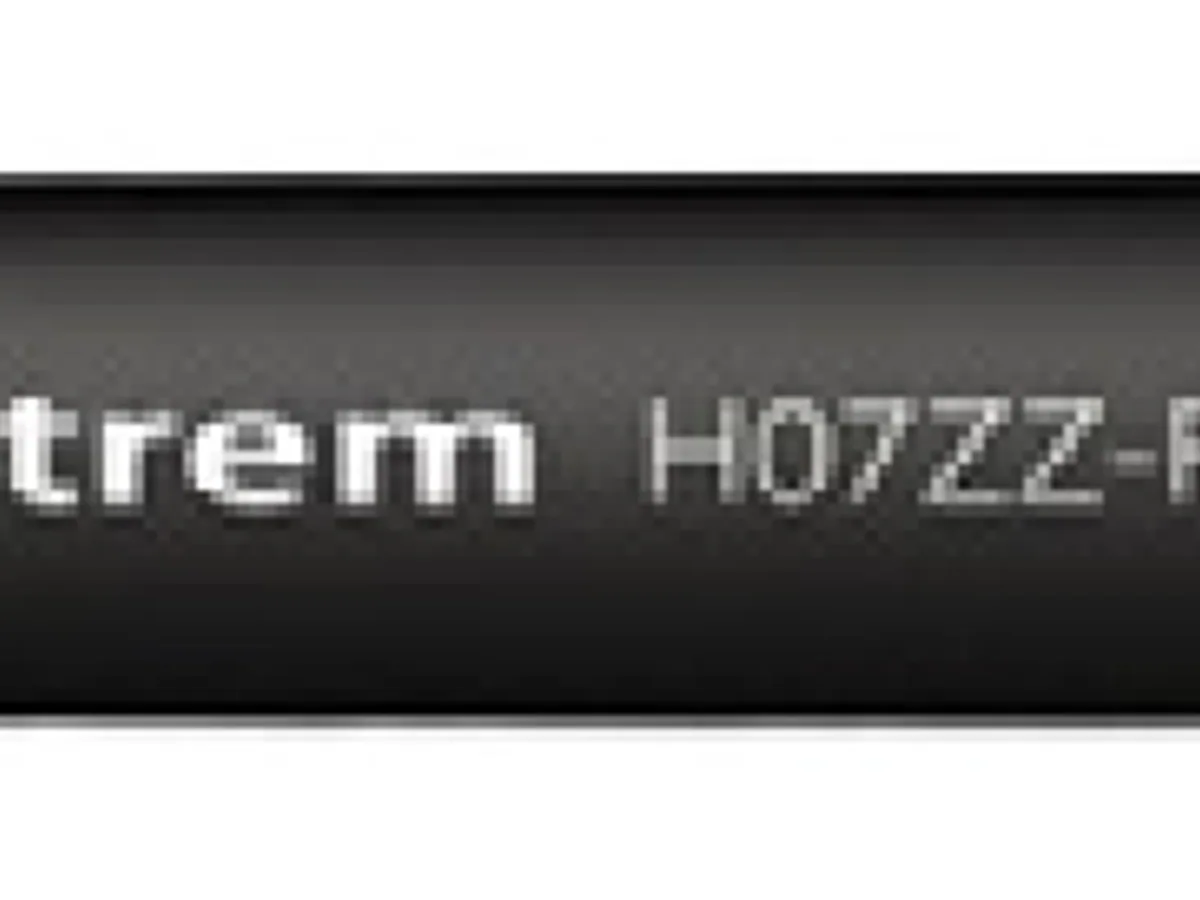 Rollo de cable Toxfree ZH Xtrem H07ZZ-F de goma negra libre de halógenos para servicio móvil